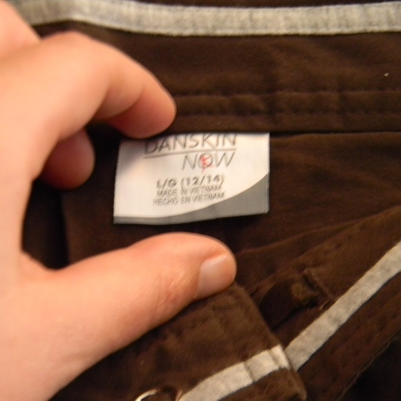 Danskin Now Active Wear Size L Convertible Pant - Picture 4 of 4